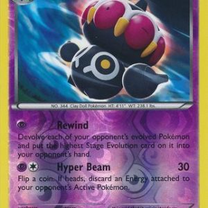 Claydol - 33/98 - Reverse