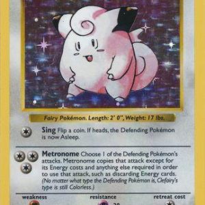 Clefairy - 5/102 - Shadowless (Holo)