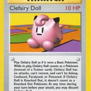 Clefairy Doll - 70/102 - Shadowless