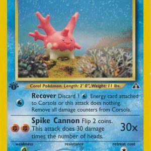 Corsola - 37/75 - 1st Edition