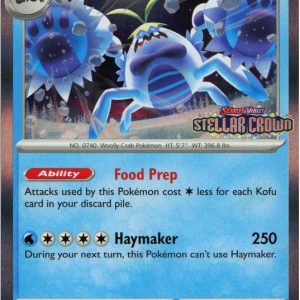 Crabominable - SVP134 (Prerelease) - Pokemon Scarlet & Violet promo