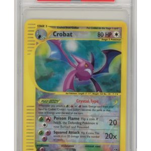Crobat 10/12 Box Topper PSA 8