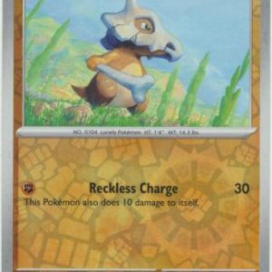 Cubone - 072/142 - Reverse