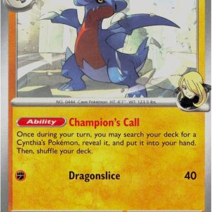 Cynthia's Gabite - 103/182