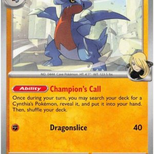 Cynthia's Gabite - 110/217