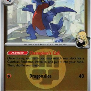 Cynthia's Gabite - 110/217 - Reverse (Energy Symbol)