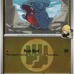 Cynthia's Gible - 109/217 - Reverse (Energy Symbol)