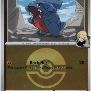 Cynthia's Gible - 109/217 - Reverse (Poke Ball)