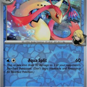 Cynthia's Milotic - 053/182 - Reverse