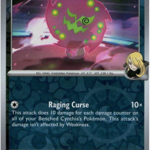 Cynthia's Spiritomb - 129/182 - Reverse