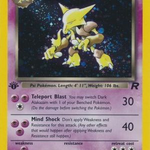 Dark Alakazam - 1/82 - 1st Edition (Holo)
