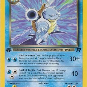 Dark Blastoise - 20/82 - 1st Edition