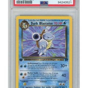 Dark Blastoise 4/82 1st Edition PSA 6