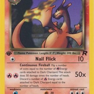 Dark Charizard - 21/82 - 1st Edition