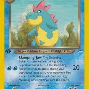 Dark Croconaw - 32/105 - 1st Edition