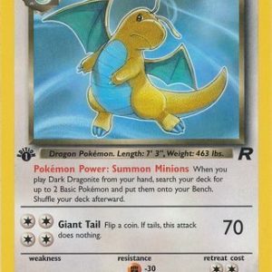 Dark Dragonite - 22/82 - 1st Edition