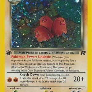 Dark Dugtrio - 6/82 - 1st Edition (Holo)