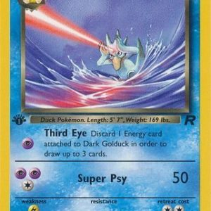 Dark Golduck - 37/82 - 1st Edition