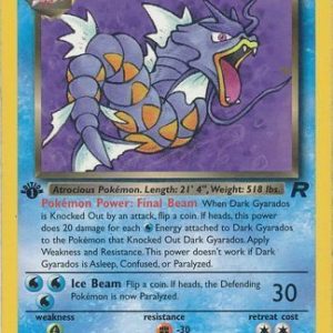 Dark Gyarados - 25/82 - 1st Edition