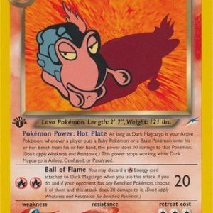 Dark Magcargo - 18/105 - 1st Edition