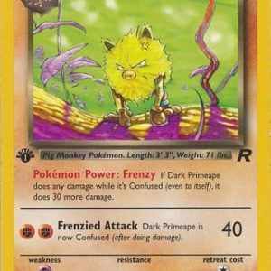 Dark Primeape - 43/82 - 1st Edition