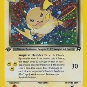 Dark Raichu - 83/82 - 1st Edition