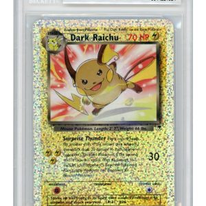 Dark Raichu S3/S4 Box Topper BGS 8.5