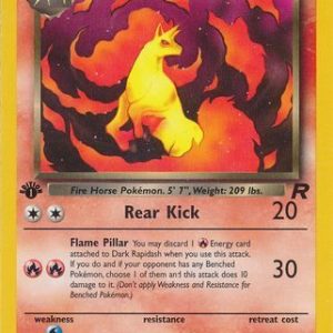 Dark Rapidash - 44/82 - 1st Edition