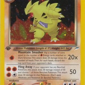 Dark Tyranitar - 11/105 - 1st Edition (Holo)