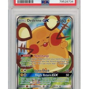 Dedenne GX Alternate Art 195a/214 PSA 9