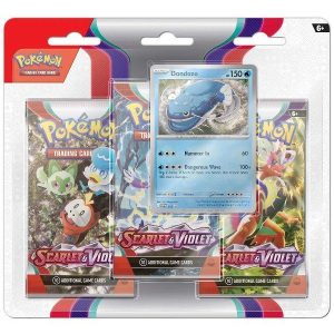 Dondozo blister pack (3 stk.) - Scarlet & Violet