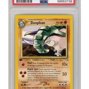 Donphan 21/111 1st Edition PSA 9