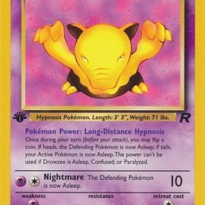 Drowzee - 54/82 - 1st Edition