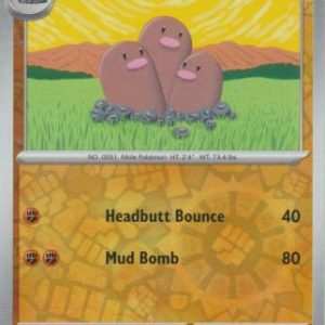 Dugtrio - 051/165 - Reverse