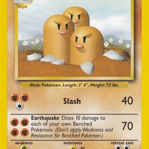 Dugtrio - 19/102 - 4th Print