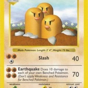 Dugtrio - 19/102 - Shadowless