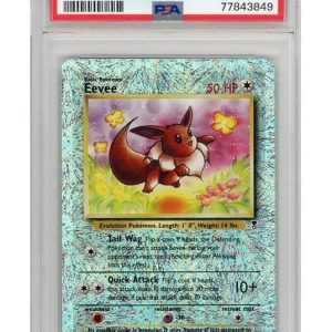 Eevee 74/110 Reverse Foil PSA 8