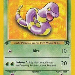Ekans - 56/82 - 1st Edition
