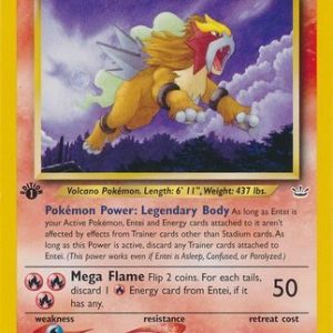 Entei - 17/64 - 1st Edition