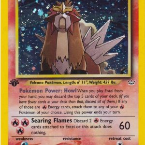 Entei - 6/64 - 1st Edition (Holo)