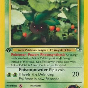 Erika's Oddish - 47/132 - 1st Edition