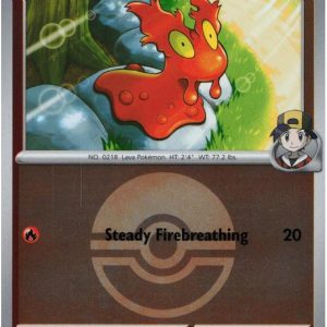 Ethan's Slugma - 023/217 - Reverse (Poke Ball)