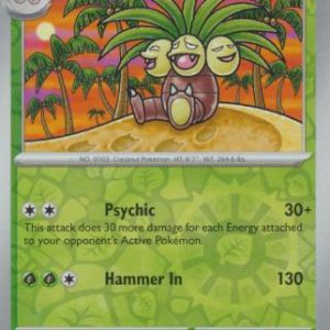 Exeggutor - 103/165 - Reverse