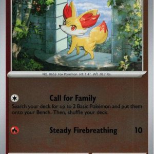 Fennekin - 011/086 - Reverse