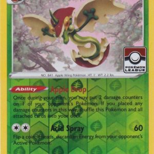 Flapple - 022/192 - Reverse - Pokémon League Stamp