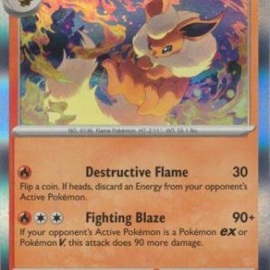 Flareon - 136/165 (Holo)