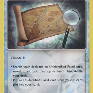 Fossil Excavation Map - 107/131 - Reverse