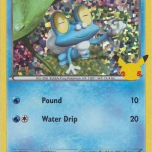 Froakie - 22/25 (Holo) - 25 års jubilæum - McDonald's Promo - Pokemon McDonald's Collection 2021