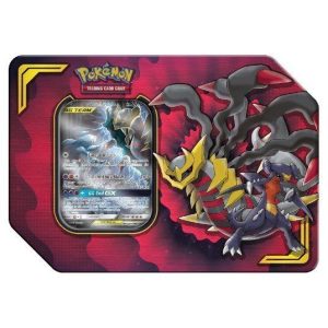 Garchomp & Giratina GX tin box.