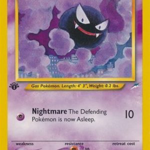 Gastly - 65/105 - 1st Edition